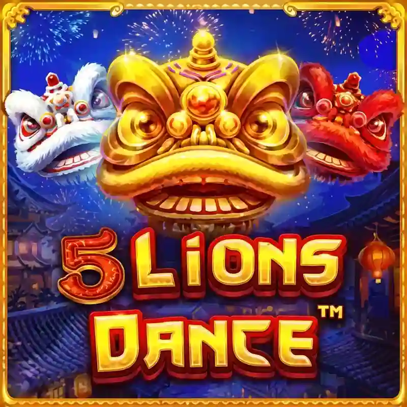 Permainan slot 5 Lions Dance di malaysian online casino